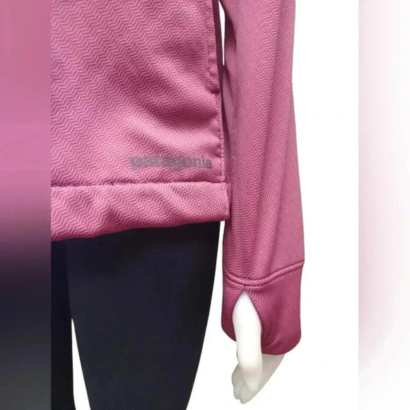 Patagonia EUC Pink Hooded L/S  Zip Up Jacket Size Medium - Picture 5 of 12